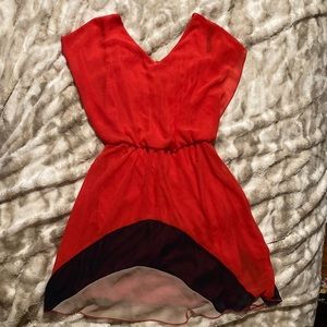 Sweet Storm Multi colored dress